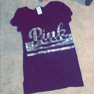 2 Victoria’s Secret t shirts.